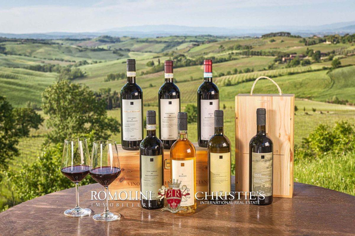 Vineyard for Sale at Tuscany - WINE ESTATE WITH 31 HECTARES OF VINEYARDS FOR SALE IN MONTEPULCIANO Montepulciano, Italy