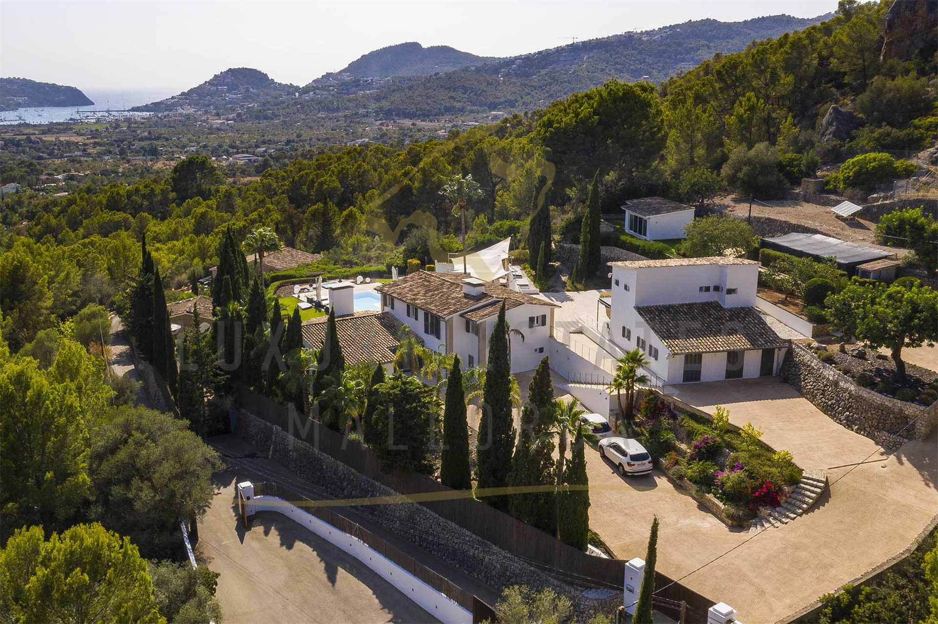 24. Estate for Sale at Modern Mediterranean Finca with sea views and guest houses in Port Andratx on Mallorca Port Andratx, Mallorca,07157 Spain
