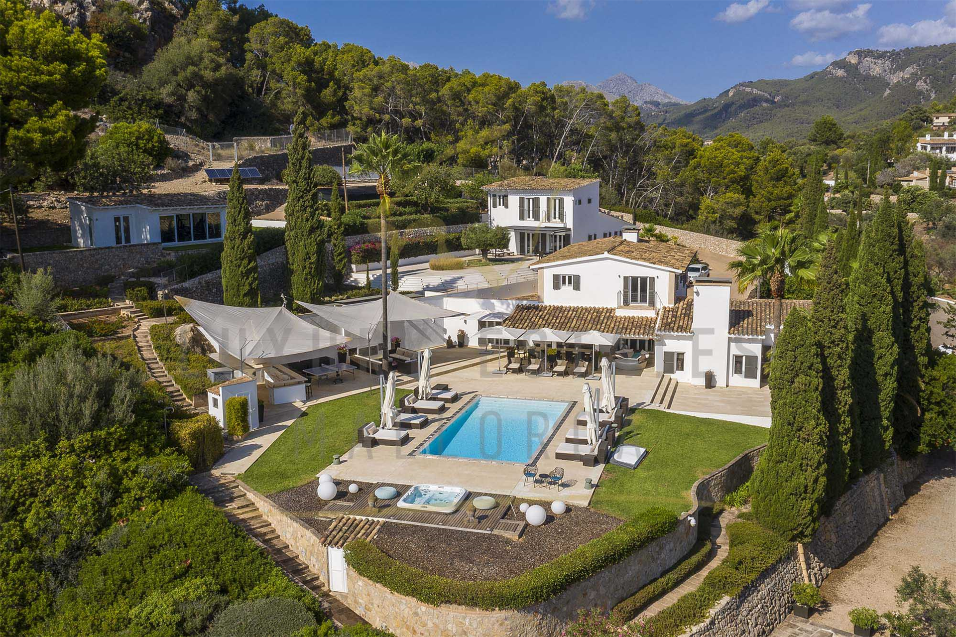 2. Estate for Sale at Modern Mediterranean Finca with sea views and guest houses in Port Andratx on Mallorca Port Andratx, Mallorca,07157 Spain